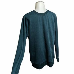 Colours Alexander Julian Top Men Small Long Sleeve Crewneck Shirt Green S